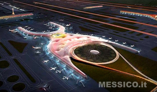 Il nuovo aeroporto della capitale del Messico