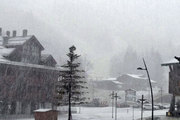 Primi fiocchi di neve ad Abetone