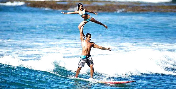 Tandem Surf alle isole Hawaii