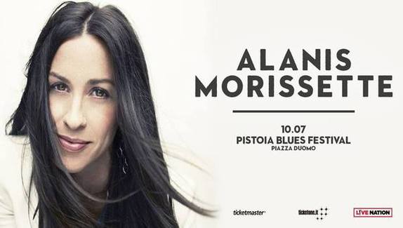 Alanis Morisette al Pistoia Blues