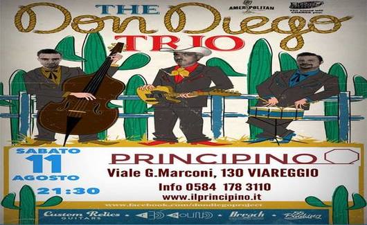 The Don Diego Trio in Concerto a Viareggio