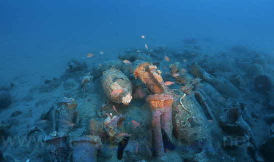 Apertura alla visita per i subacquei del relitto della nave romana di Imperia 