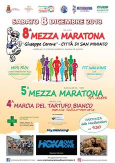 8 mezza maratona a San Miniato Pisa Giuseppe Cerone